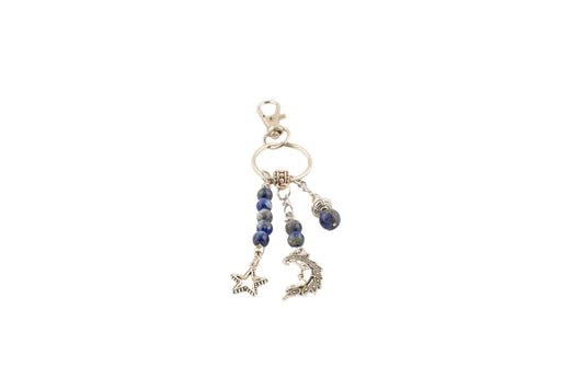 Porte-clés – Lapis lazuli - Espace